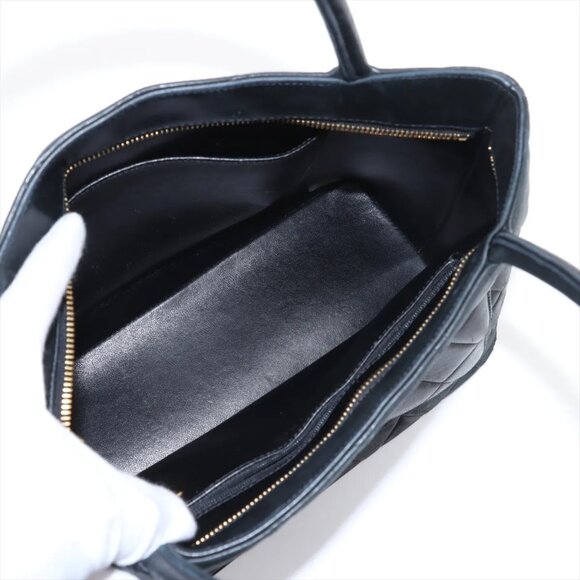 Chanel Black Lambskin Tote - Picture 7 of 14